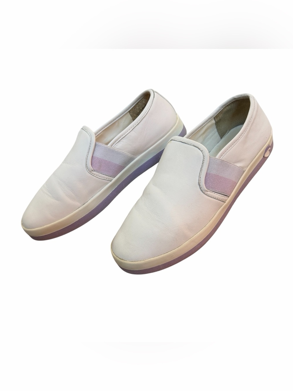 Kate Spade Sandy Slip-On Leather Preppy Soft Girl Casual Streetwear Sneakers Sz8